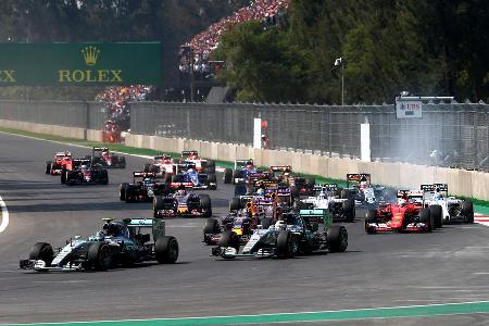 Start - GP Mexiko 2015