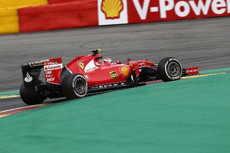 Kimi Rikknen - GP Belgien 2015