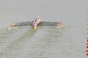 Ruder-EM: Frauen-Doppelvierer holt Gold vor den Niederlanden