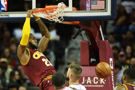 Warriors fürchten starken James: 