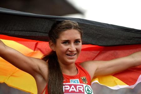 Krause verbessert ihren 3000-m-Hindernis-Rekord von Rio