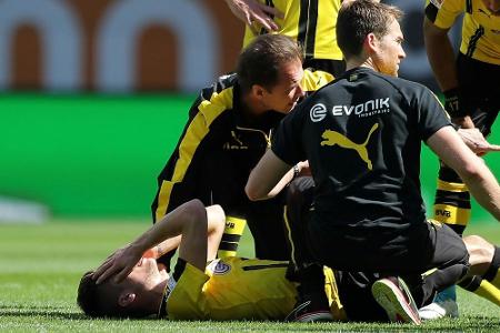 Monatelange Pause: Sprunggelenksbruch bei BVB-Nationalspieler Weigl