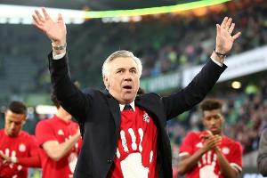 FC Bayern: Ancelotti auf Bierduschen vorbereitet - "Emotionaler Tag"