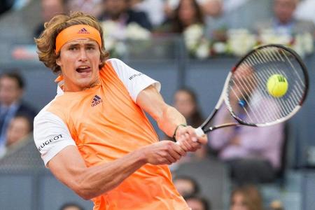 Madrid: Alexander Zverev nach Sieg über Berdych im Viertelfinale