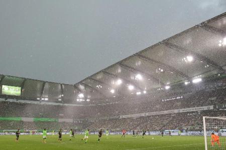 Unterbrechung des Tages: VfL Wolfsburg - Borussia Mönchengladbach
