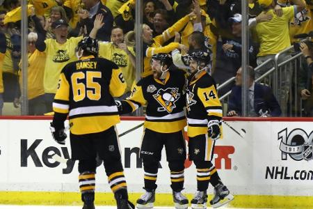 Pittsburgh meldet sich im Halbfinale zurück - Kühnhackl erneut Zuschauer