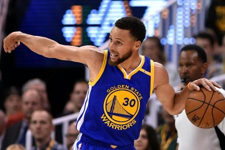NBA: Curry führt Warriors zu zweitem 