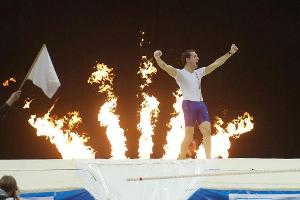 Stabhochsprungstar Lavillenie beim 76. Berliner ISTAF