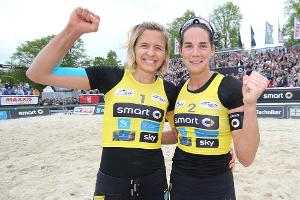 Ludwig/Walkenhorst in ihrer "Goldstadt" Rio schon im Achtelfinale