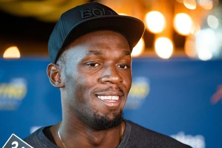 Kontrolle über seine Taille: Bolt will auch in der Rente keinen Bauch bekommen