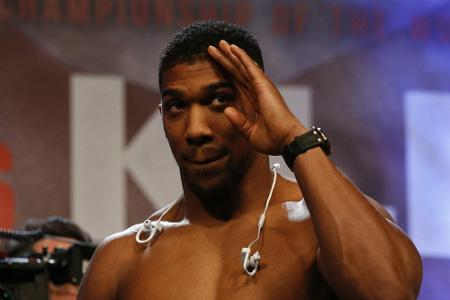 Boxen: Joshua würde für Rückkampf gegen Klitschko IBF-Gürtel abgeben