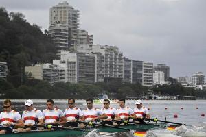 Ruder-EM: Deutschland-Achter souverän im Finale