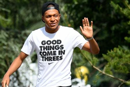 Sturmjuwel Mbappé: 
