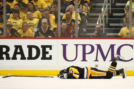 NHL: Kühnhackls Penguins verlieren gegen Washington - Crosby erleidet Gehirnerschütterung
