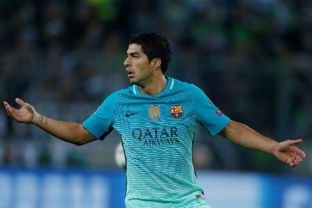 Oberschenkelverletzung: Barca-Star Suarez bangt um Länderspiel-Teilnahme