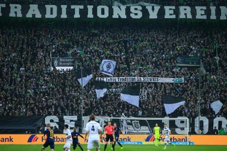Pyrotechnik und Banner gegen Leipzig-Fans: 38.000 Euro Geldstrafe für Mönchengladbach