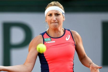 Bacsinszky trotzt Regenunterbrechungen: Halbfinal-Einzug in Paris