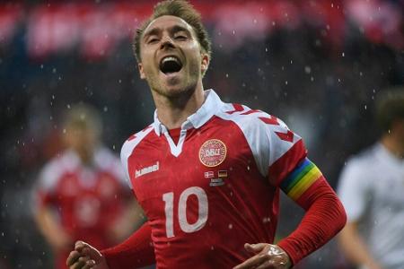 Halbzeittext Dänemark - Deutschland: Drei deutsche Debütanten - Rückstand nach Rüdiger-Fehler