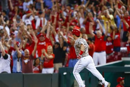 MLB: Scooter Gennett schlägt vier Homeruns für Cincinnati Reds