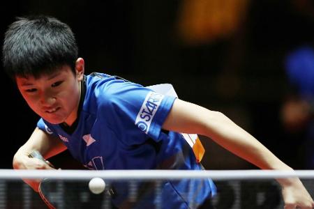 Tischtennis-WM: 13-Jähriger schockt Weltranglistensechsten Mizutani
