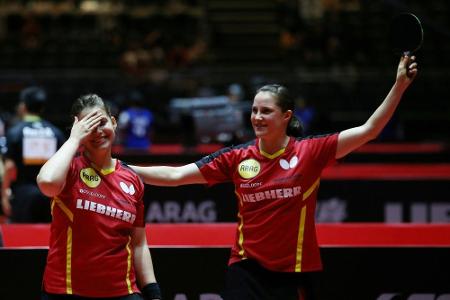 Solja/Winter im Damen-Doppel raus