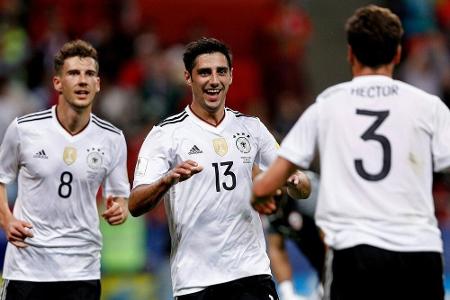 Feuerprobe bestanden: Deutschland auf dem Weg ins Confed-Cup-Halbfinale