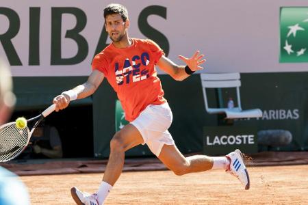 French Open: Titelverteidiger Djokovic erreicht Viertelfinale
