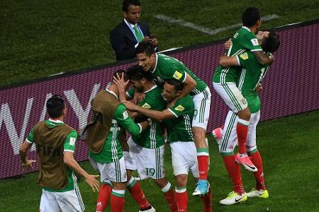 Confed Cup: Mexiko nach 2:1 gegen Neuseeland auf Halbfinalkurs