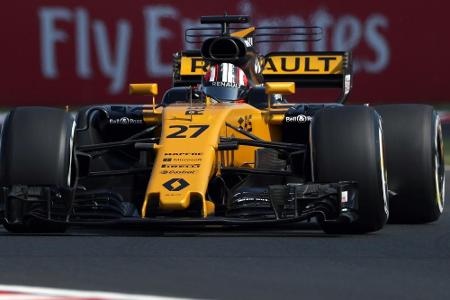 Wegen Getriebewechsel: Fünf Startplätze zurück für Hülkenberg