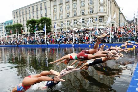 Nach G20-Krawallen: Sicherheitskonzept für Hamburg-Triathlon unverändert
