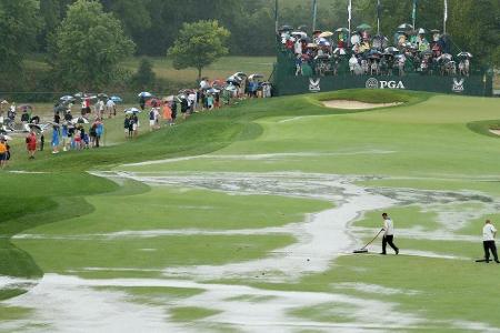 European Open: Gewitterwarnung stoppt Golfprofis erneut
