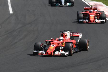 Formel 1: Vettel gewinnt in Budapest - Hamilton Vierter