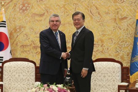 Südkoreas Präsident: Nordkorea soll an Winterspielen teilnehmen
