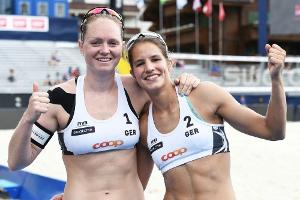 Beachvolleyball: Laboureur/Sude im Halbfinale von Gstaad