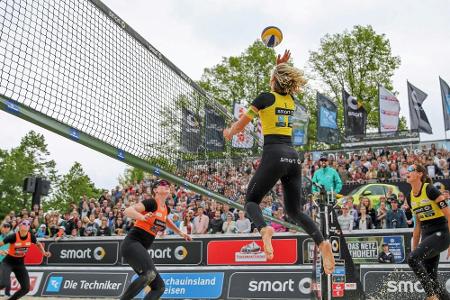Beach-Duo Ludwig/Walkenhorst mit Schwächen bei Comeback