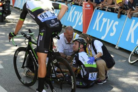 Bruch des Schulterblattes: Tour für Cavendish beendet