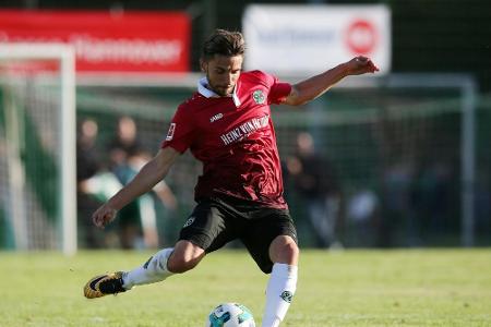 Prellung im rechten Knie: Trainingspause für 96-Verteidiger Korb