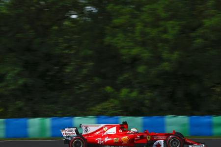 Formel 1: Vettel beeindruckt im Training, Hamilton mit Problemen