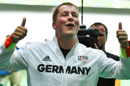 Schießen: Olympiasieger Reitz holt Bronze in Baku