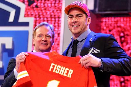 Weniger erfolgreich verlaufen bisher die vier NFL-Jahre von Eric Fisher. Der Offensive Tackle wird an erster Stelle von den ...
