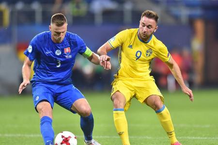 Der Sampdoria-Innenverteidiger glänzte mit resoluten, aber fairen Zweikämpfen und verpasste so mit den Slowaken nur hauchdün...