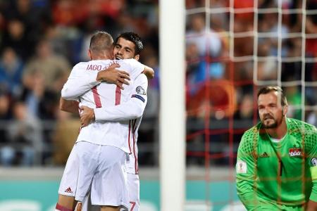Spanien schießt sich auf WM-Kurs - Österreich nur noch mit theoretischer WM-Chance
