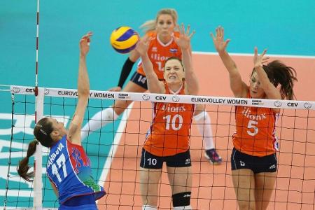 Volleyball-EM der Frauen: Niederlande und Serbien im Finale