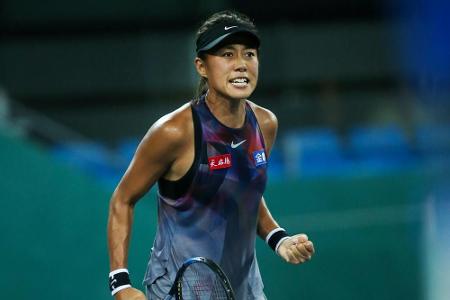 Tennis: Zhang gewinnt erneut WTA-Turnier in Guangzhou