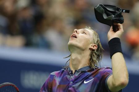 US Open: Siegeszug von Teenie Shapovalov im Achtelfinale beendet