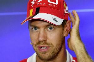 Vettel im Monza-Training hinter den beiden Mercedes