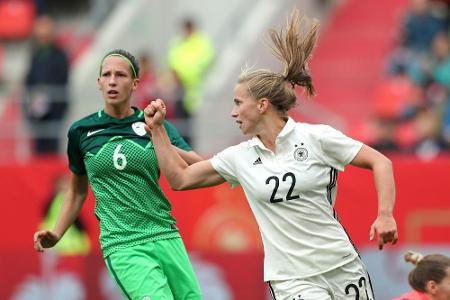 6:0 gegen Slowenien: DFB-Frauen starten erfolgreich in WM-Quali