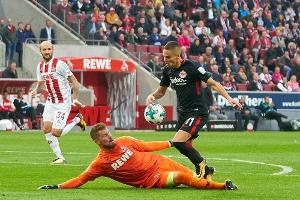 Köln verliert auch gegen Frankfurt - Wieder Schiedsrichter-Ärger
