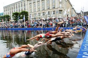 Triathlon: Mixed-Team-WM steigt auch 2018 in Hamburg