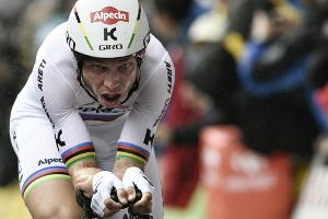 Rad-WM: Martin verpasst erfolgreiche Titelverteidigung im Zeitfahren, Gold an Dumoulin